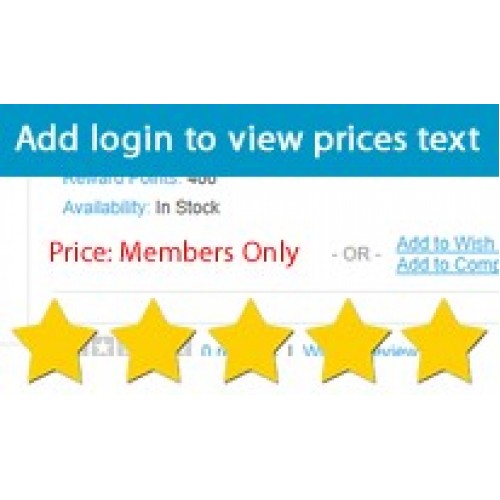 Members Only Login to Display Prices Remove Add To Cart Button Opencart Mod opencart 1.5+